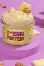 Fitking Protein Cream 200g - White Chocolate with Pistachio Pieces - Bilde 2