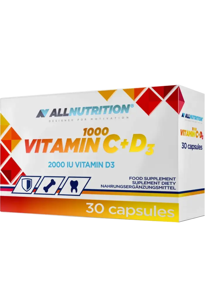 anvnc1000d330_1 Vitamin C+D3 // 30 kapsler - Bilde 1