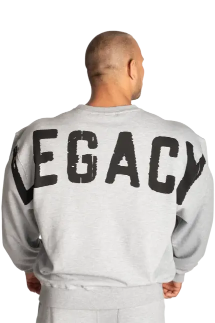 Better Bodies Legacy Sweater - Light Grey Melange