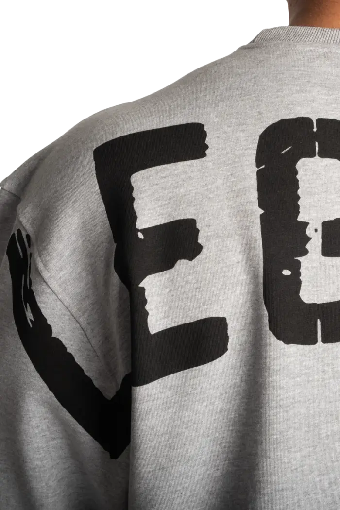 bblysrlgm_5 Better Bodies Legacy Sweater - Light Grey Melange - Bilde 5