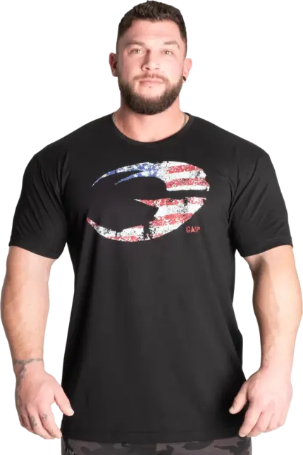 GASP USA Standard Tee - Black