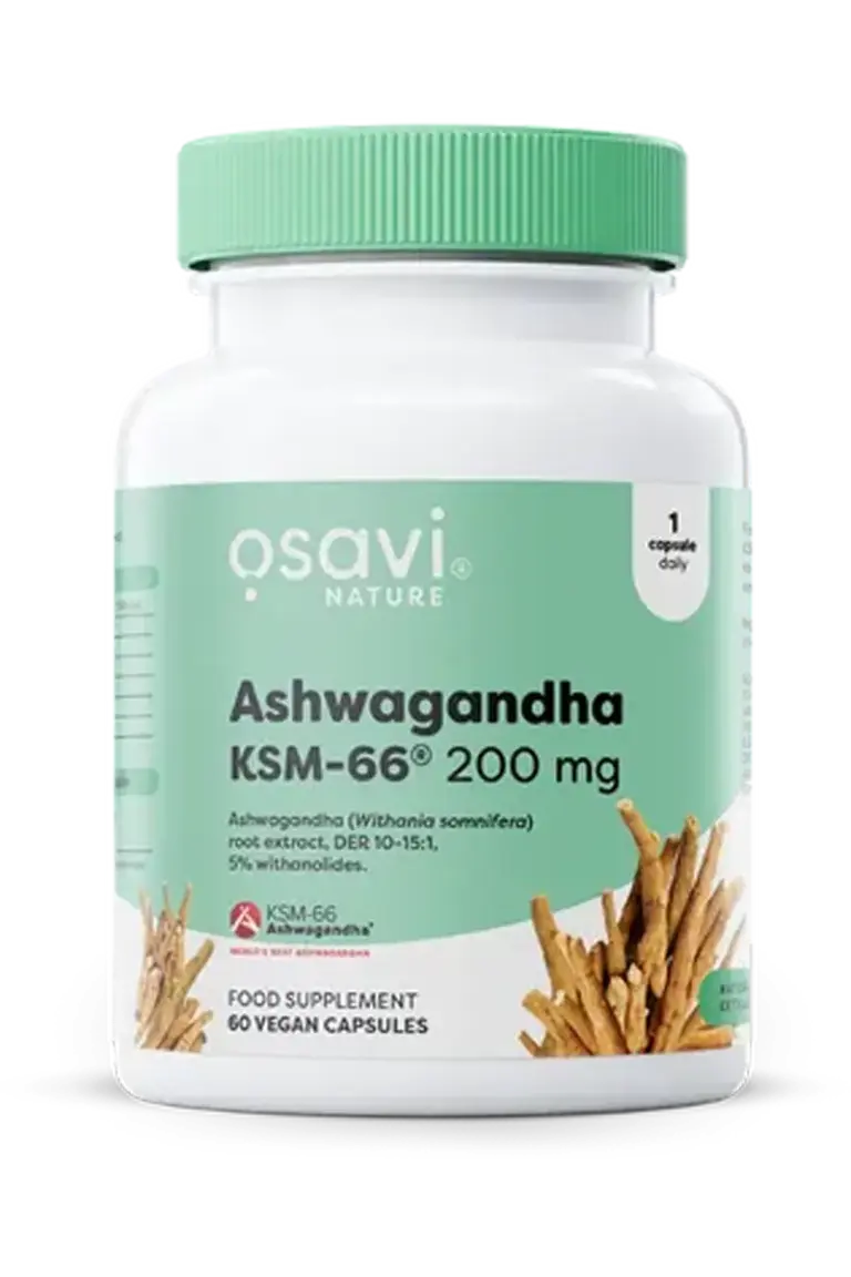 Osavi Ashwagandha KSM-66® 200mg - 60 kapsler