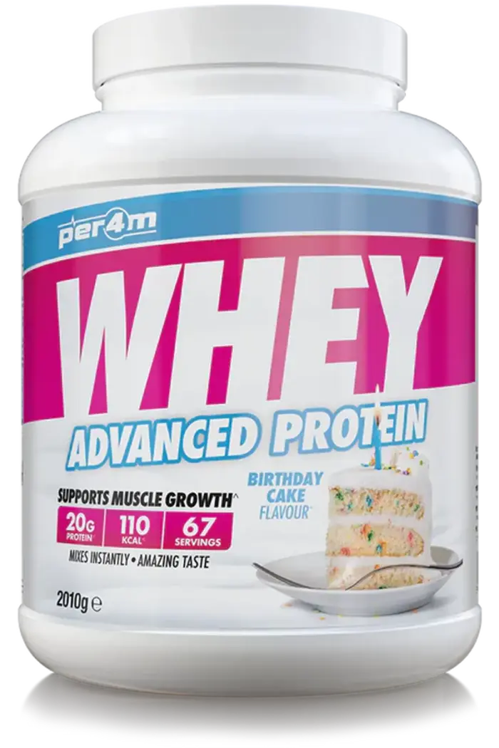 Per4m Whey Advanced Protein - 2010g – Birthday Cake Per4m Whey Advanced Protein - 2010g – Birthday Cake