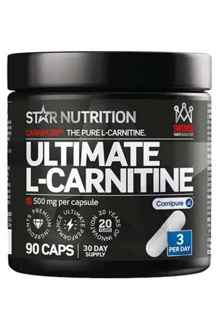 Ultimate L-Carnitine Fettforbrenner - 90 kapsler