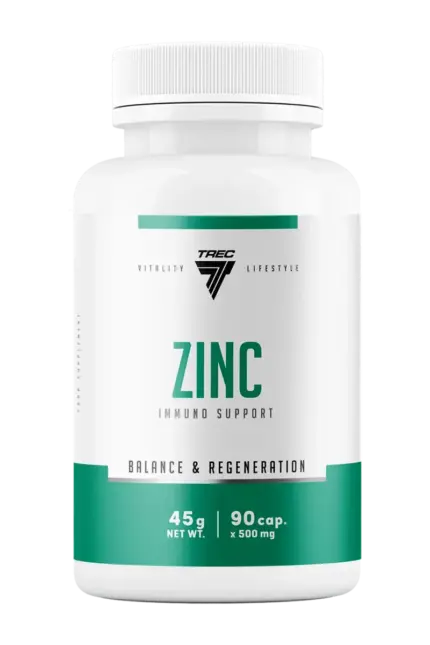 Trec Zinc 500 mg, 90 tabletter