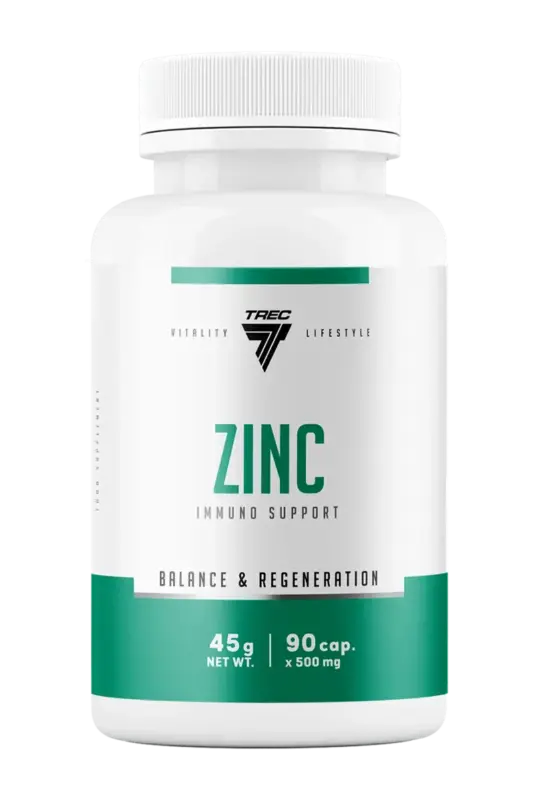 Trec Zinc 500 mg, 90 tabletter