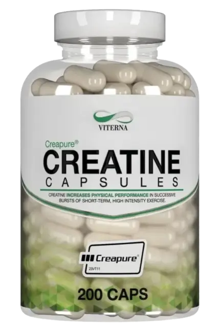 Kreatinkapsler (Creapure) 200 stk. fra Viterna
