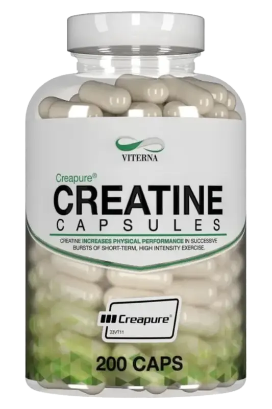 Kreatinkapsler (Creapure) 200 stk. fra Viterna