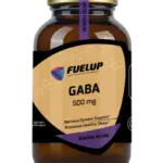 GABA 500 mg tilskudd – 100 vegetariske kapsler fra Fuel Up for bedre søvn og avslapning