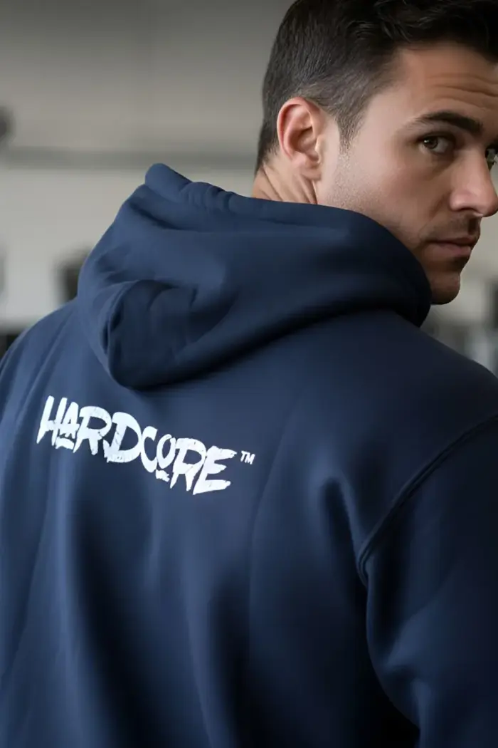 Hardcore Premium Hoodie - Navy - Bilde 2