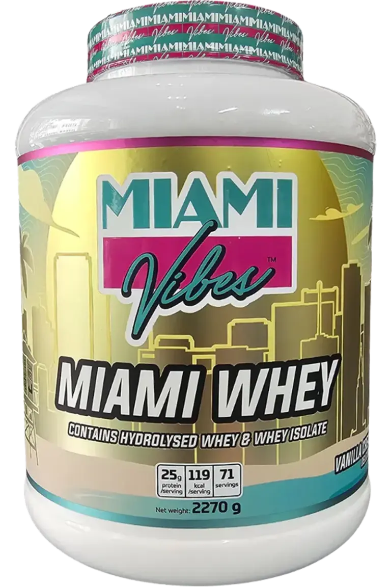 Miami Whey Hydrolysed/Isolate  - 2270g Vanilla Cream Proteinpulver