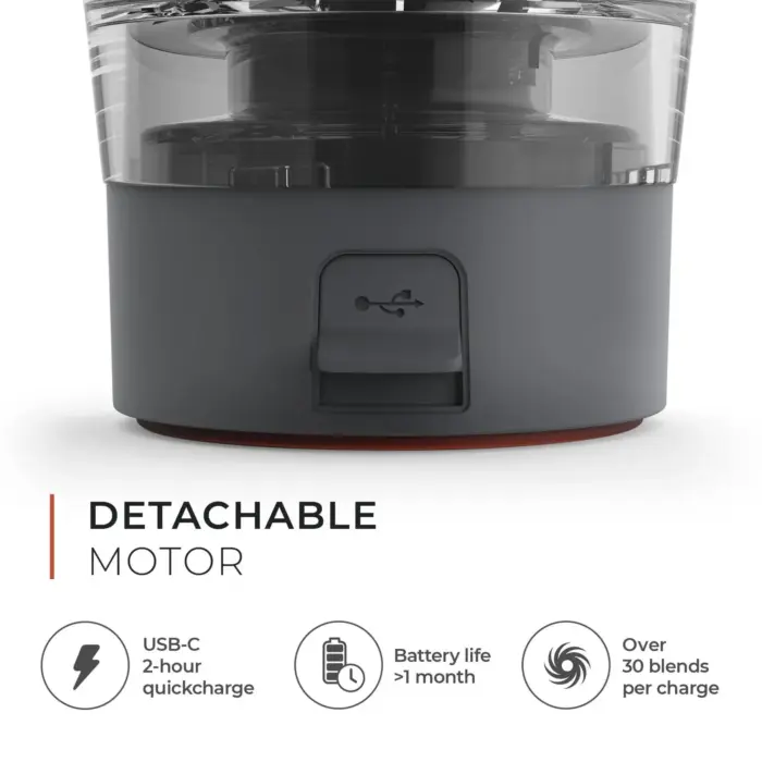 Promixx PRO Electric Shaker Bottle - 600ml - Bilde 6