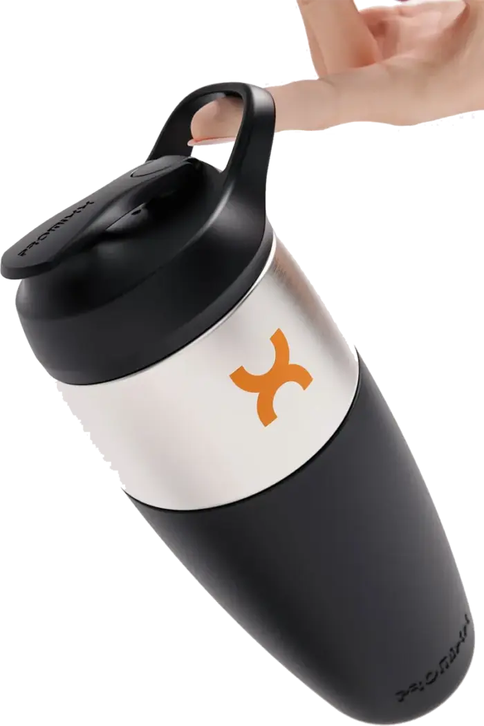Pursuit Stainless Steel Shaker - 950ml Black - Bilde 2