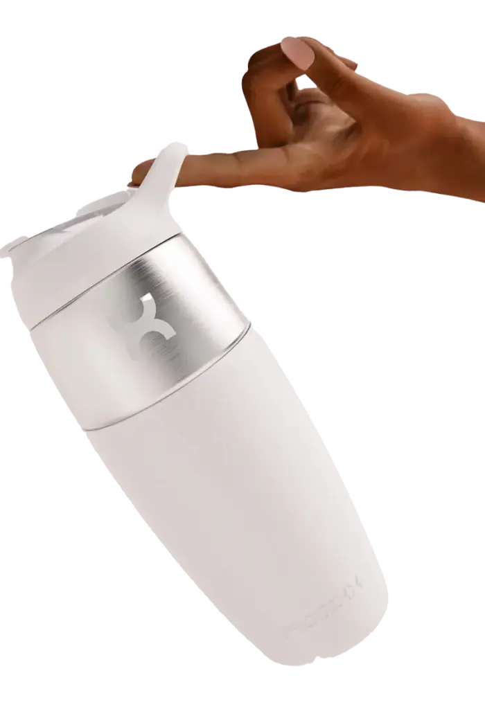 Pursuit Stainless Steel Shaker - 950ml Ceramic White - Bilde 2