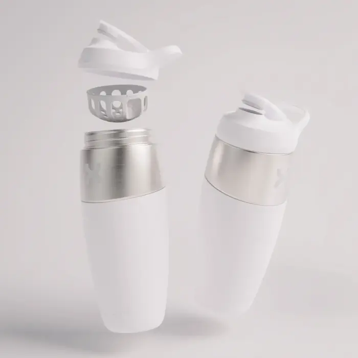 Pursuit Stainless Steel Shaker - 950ml Ceramic White - Bilde 4