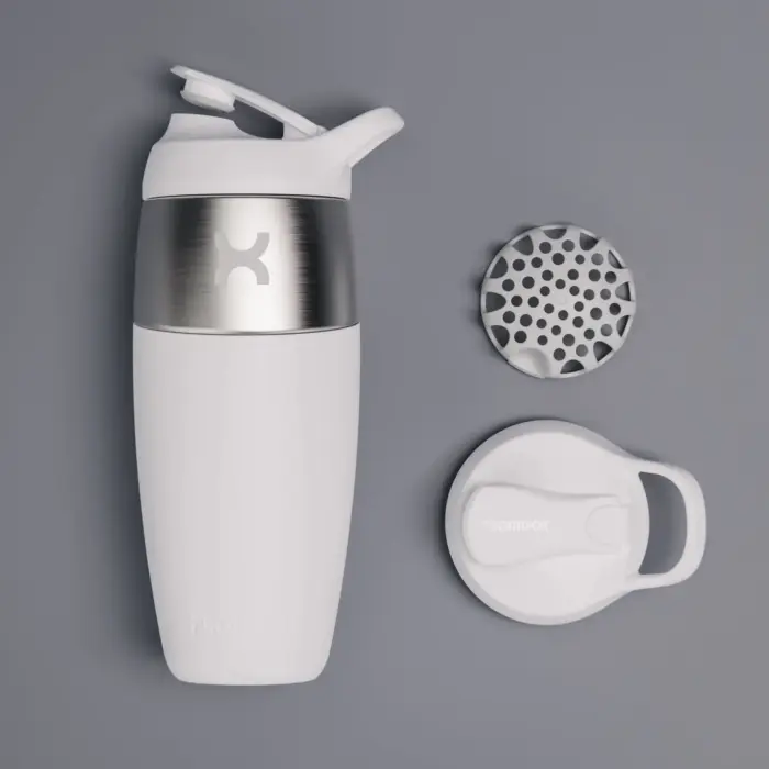 Pursuit Stainless Steel Shaker - 950ml Ceramic White - Bilde 6