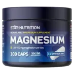Star Nutrition Magnesium 100 kapsler