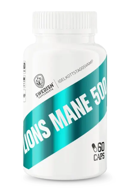 Lions Mane 500 mg – 60 kapsler