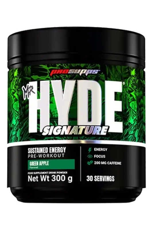 Mr Hyde Signature V2 Pre-Workout Green Apple PWO - Pre Workout