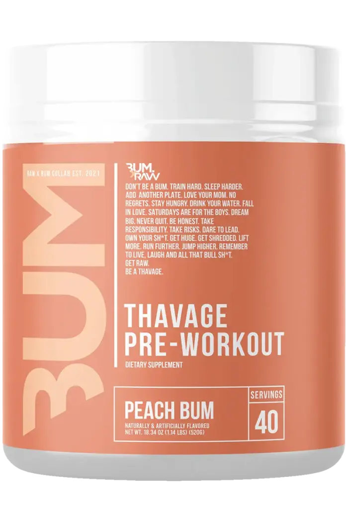 RAW Thavage Pre-Workout - 516g - Bilde 2