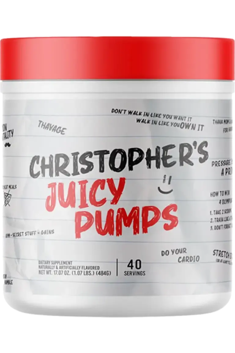 Christopher's Juicy Pumps Stim-Free Pre-Workout // 480g  PWO - Pre Workout