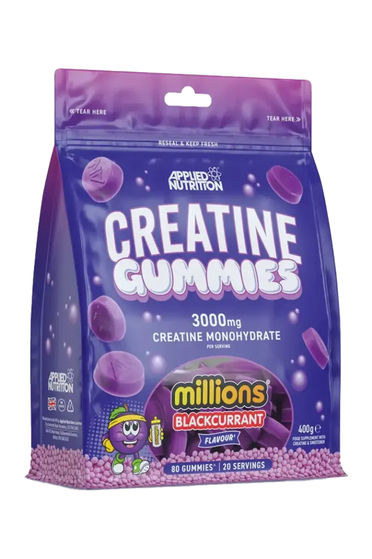 Applied Nutrition Creatine Gummies - 80 Gummies Blackcurrant (solbær) Kreatin