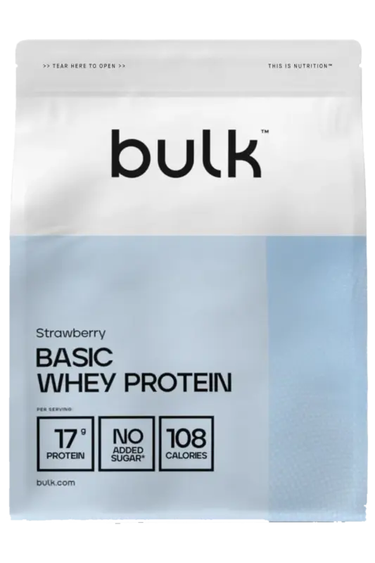 Bulk	Basic Whey Protein - 1250g Strawberry Proteinpulver