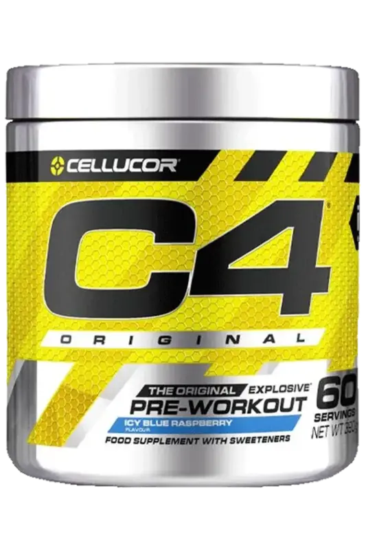 Cellucor C4 Pre-Workout - 396/414g Icy Blue Razz PWO - Pre Workout