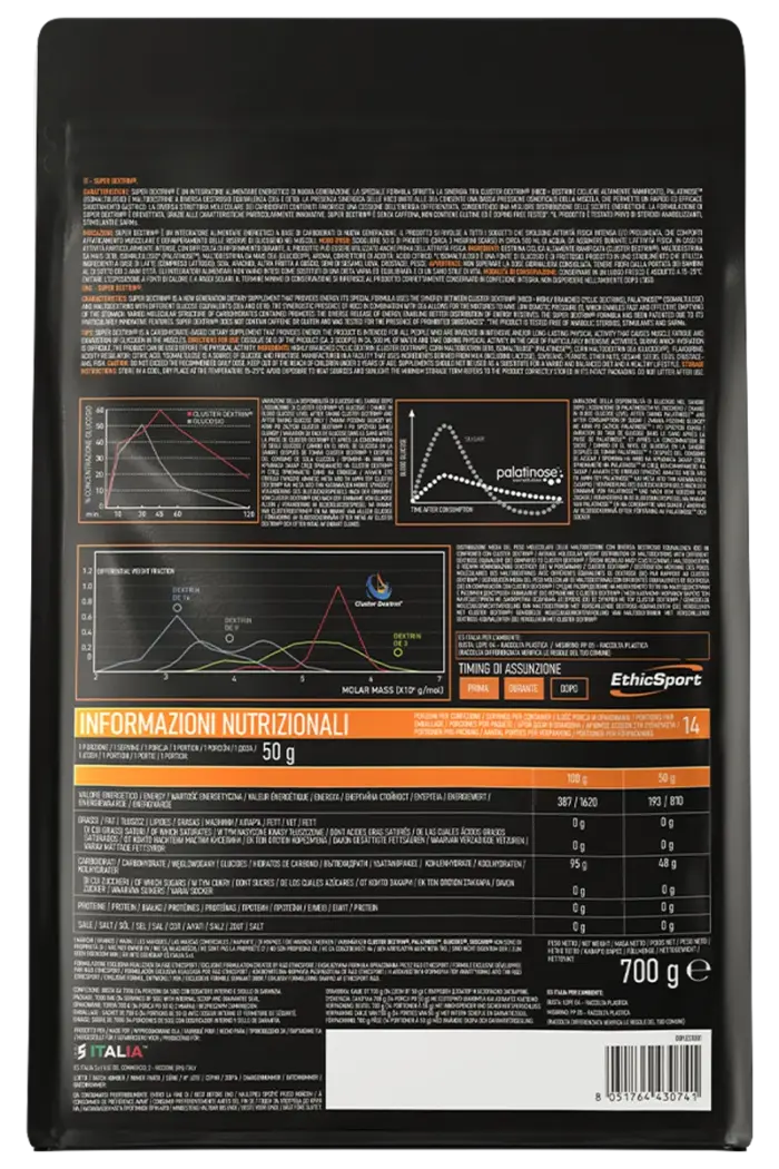 EthicSport Super Dextrin® 700g - Bilde 2