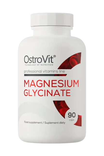 OstroVit Magnesium Glycinate - 90 kapsler