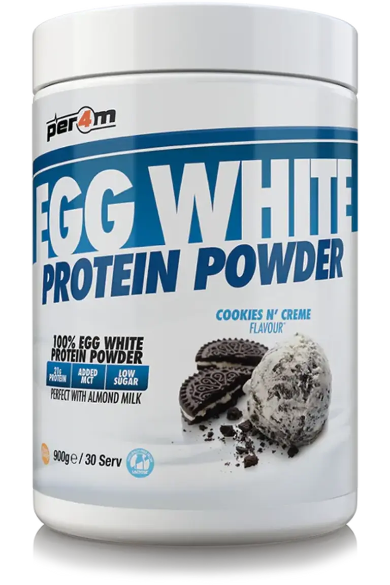 Per4m Egg White Protein Powder - 900g Cookies & Cream Proteinpulver