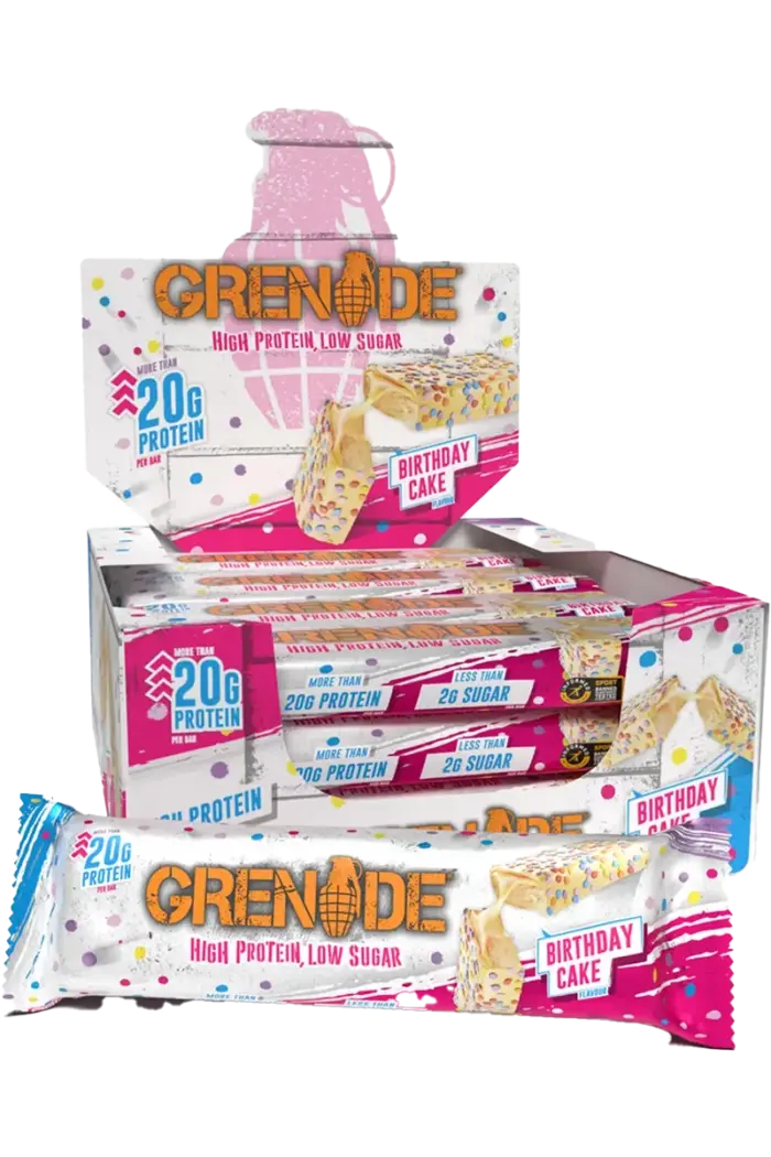 Grenade Protein Bar - 60g Birthday Cake - Bilde 2