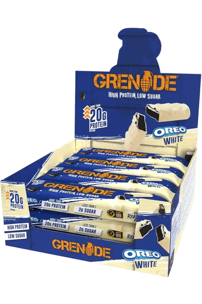 Grenade Protein Bar - 60g Oreo White - Bilde 2