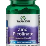 Swanson Zinc Picolinate Body Preferred Form 22mg - 60 kapsler