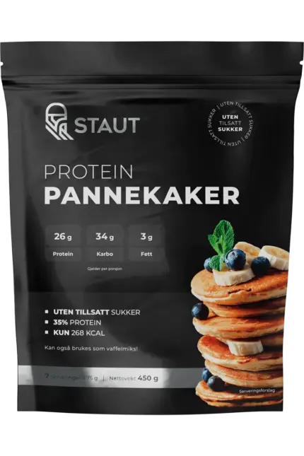 Staut Proteinpannekaker - 450g